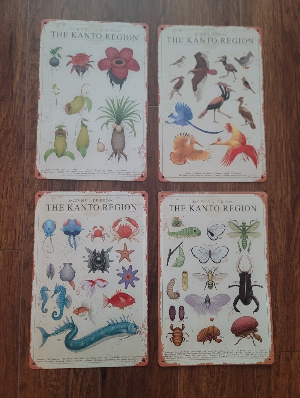 Pokemon Tin Signs